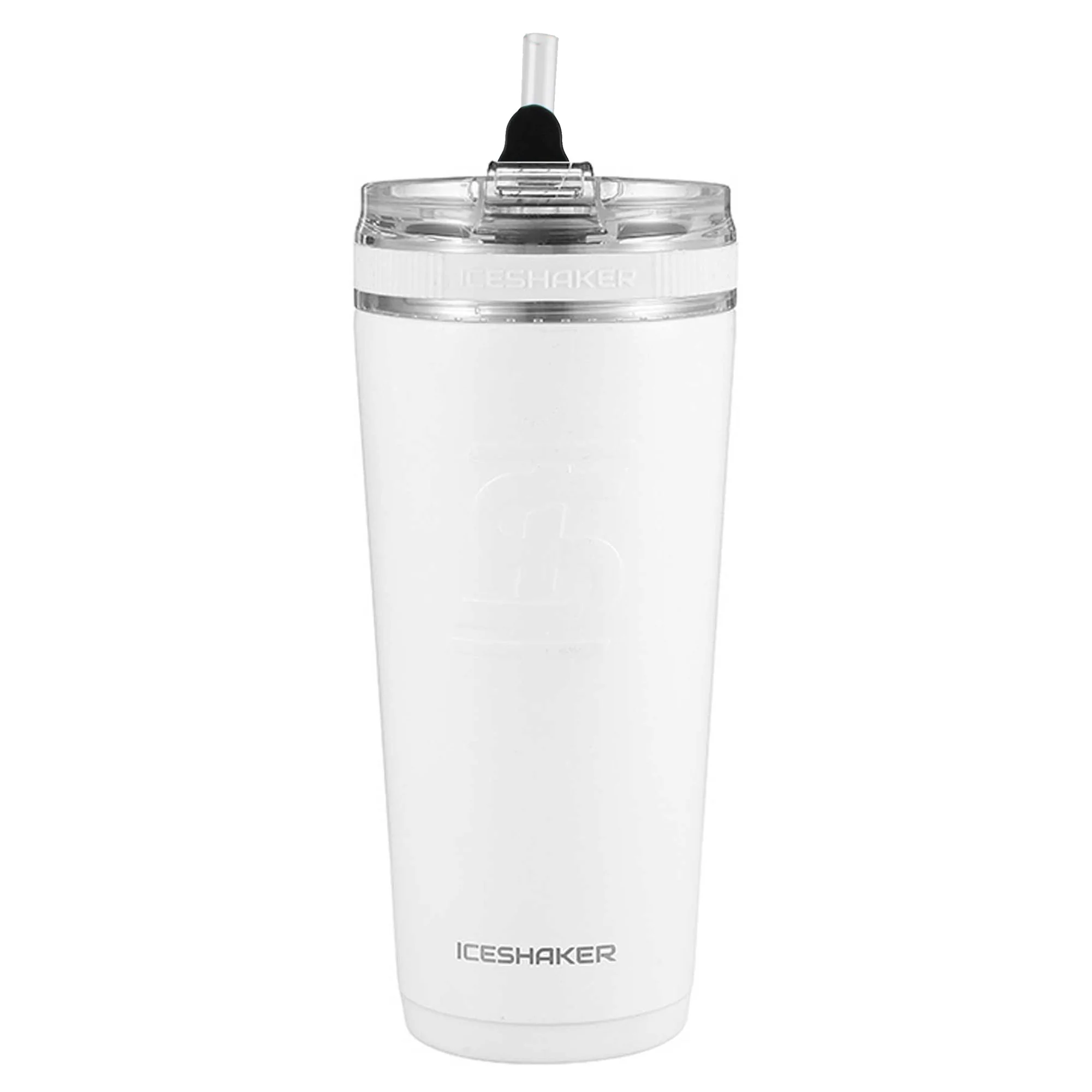 8x8 Custom 26oz Flex Bottle - White - Image 2