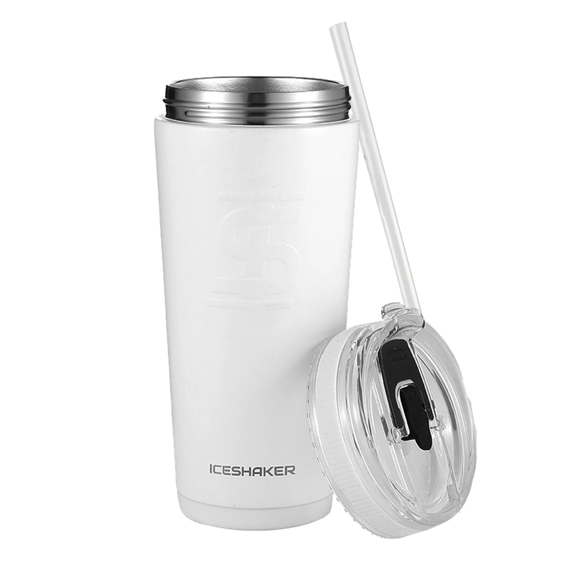 8x8 Custom 26oz Flex Bottle - White - Image 5