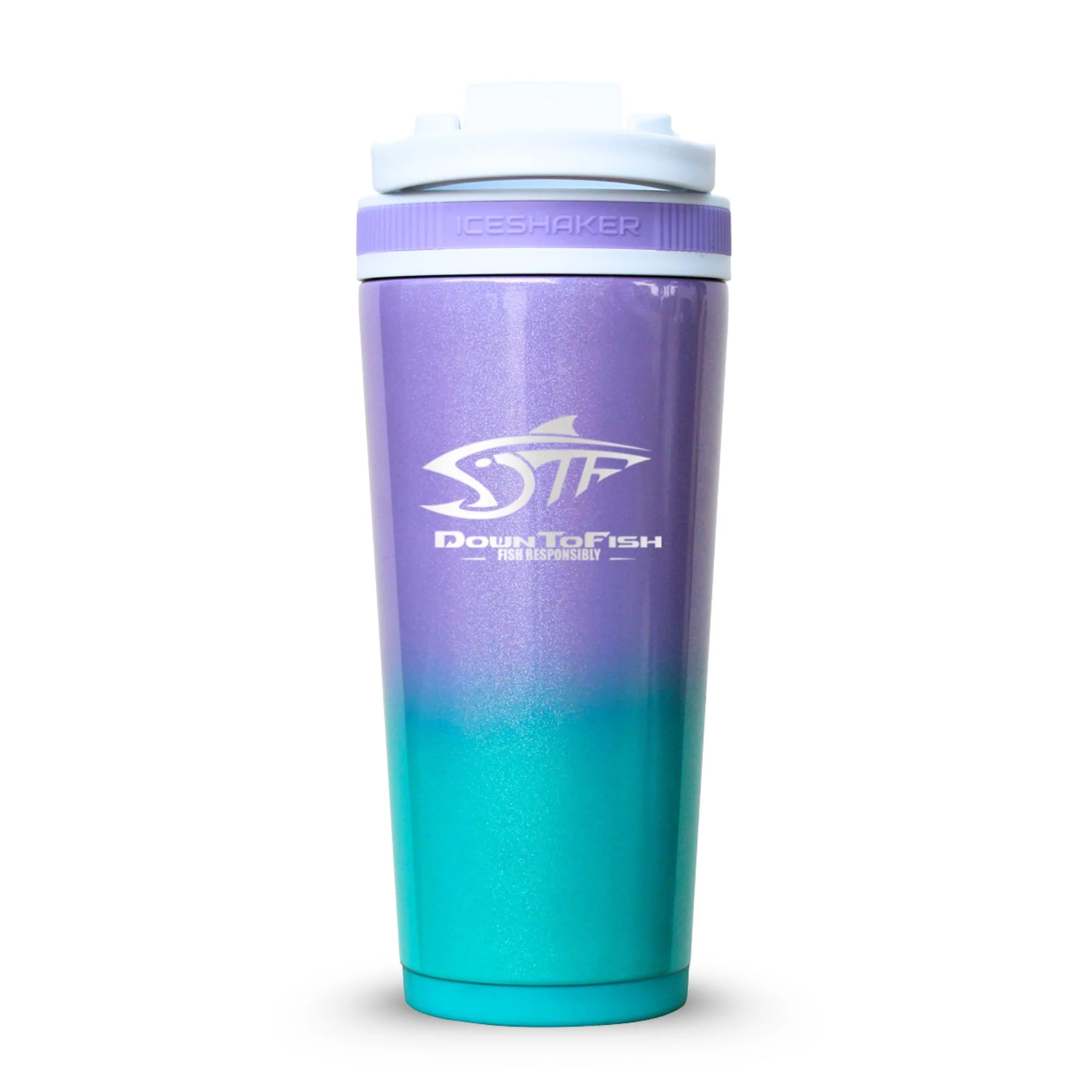 Custom Down to Fish 26oz Ice Shakers - Image 36
