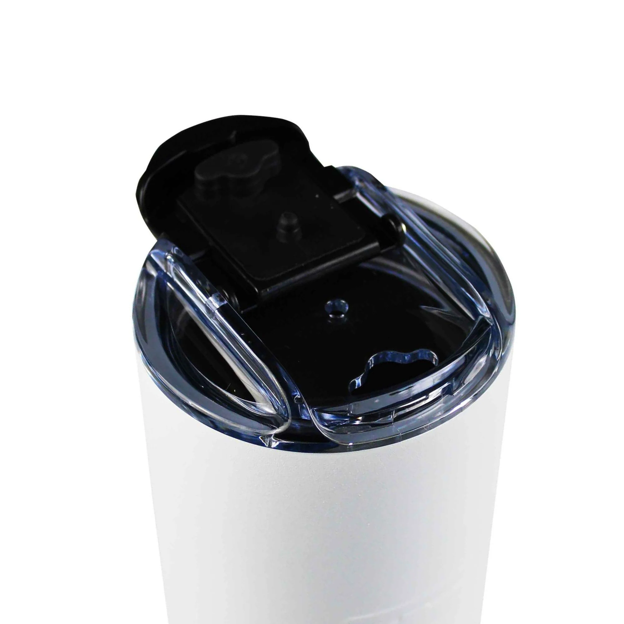20oz Skinny Tumbler - White - Image 2
