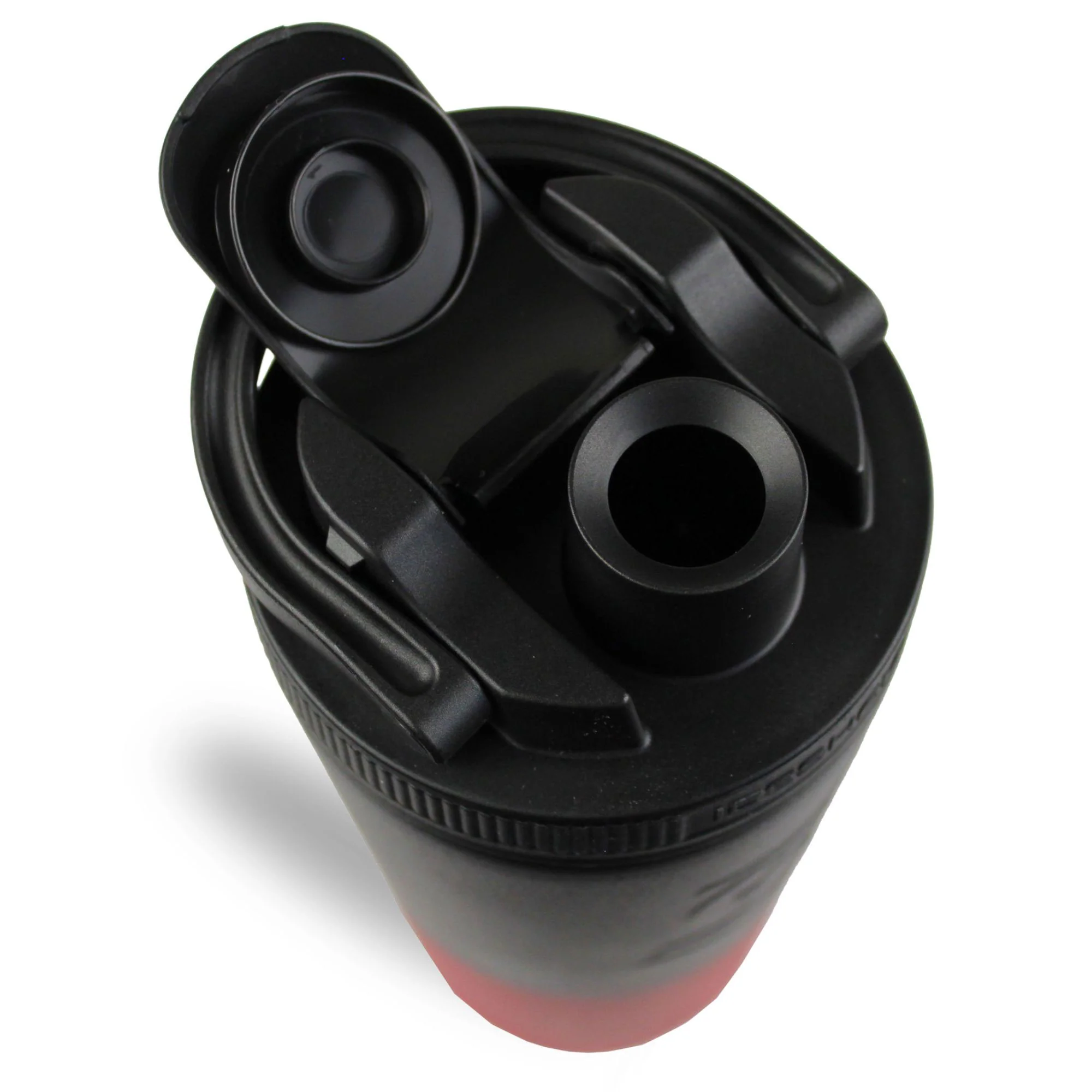 26oz Ice Shaker - Red Black Ombre - Image 5