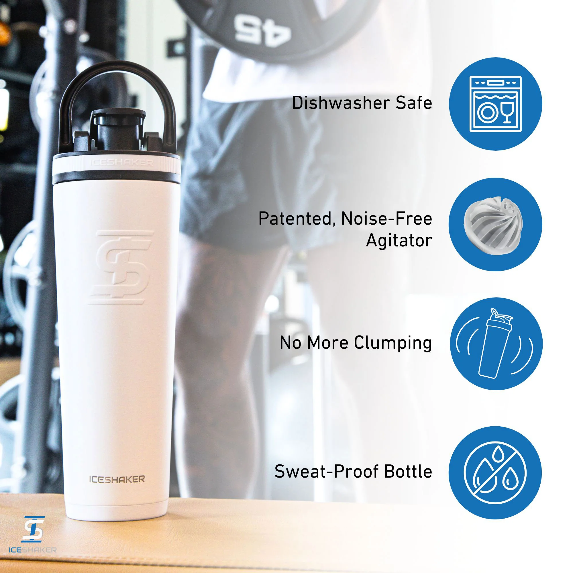 32oz Ice Shaker - Stainless Steel - Image 4