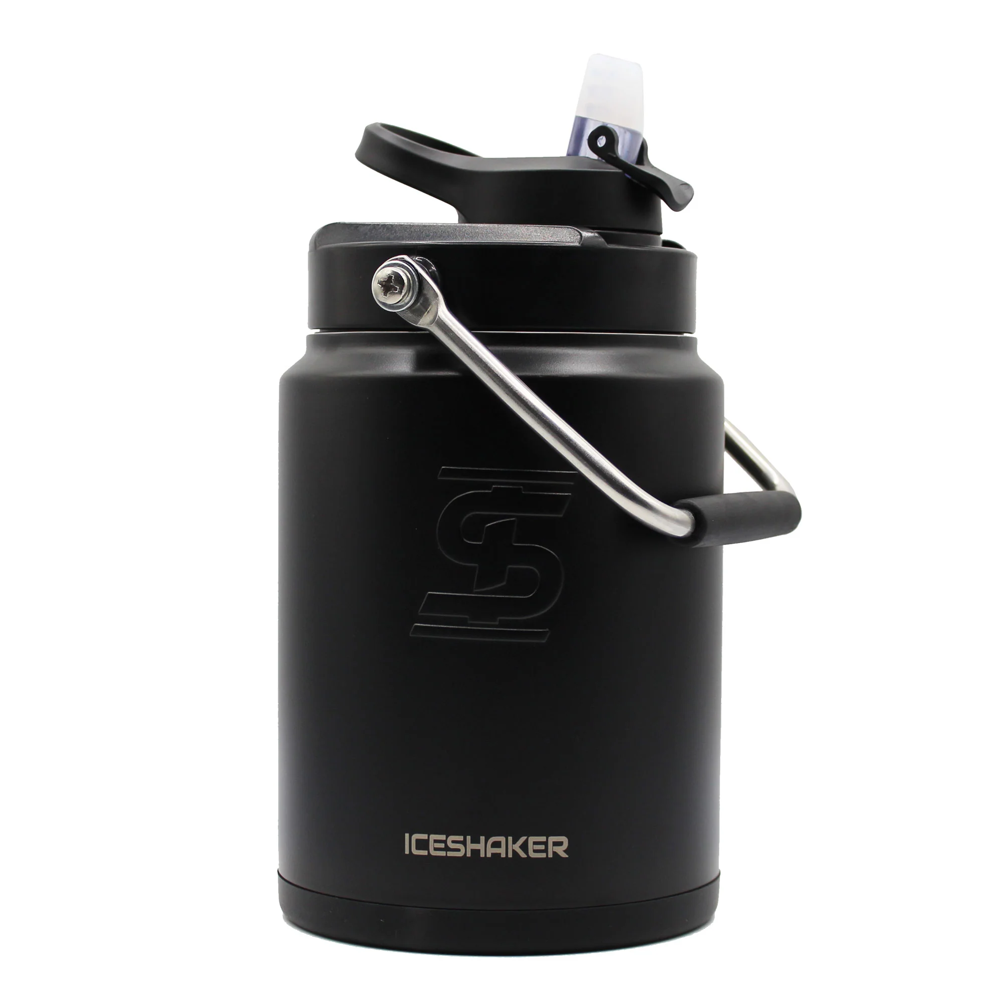 Half Gallon Jug with Silicone Base - Black