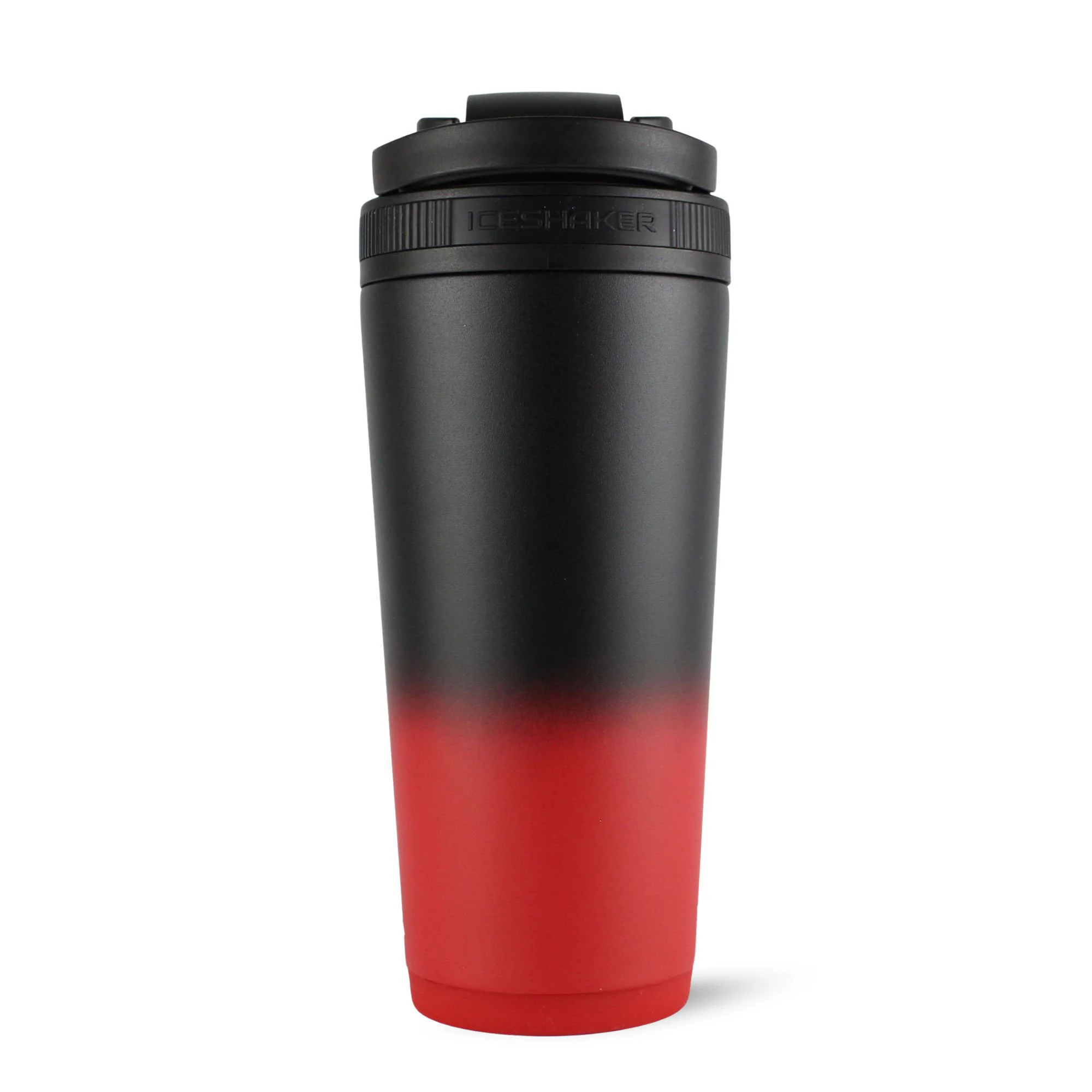 26oz Ice Shaker - Red Black Ombre - Image 4