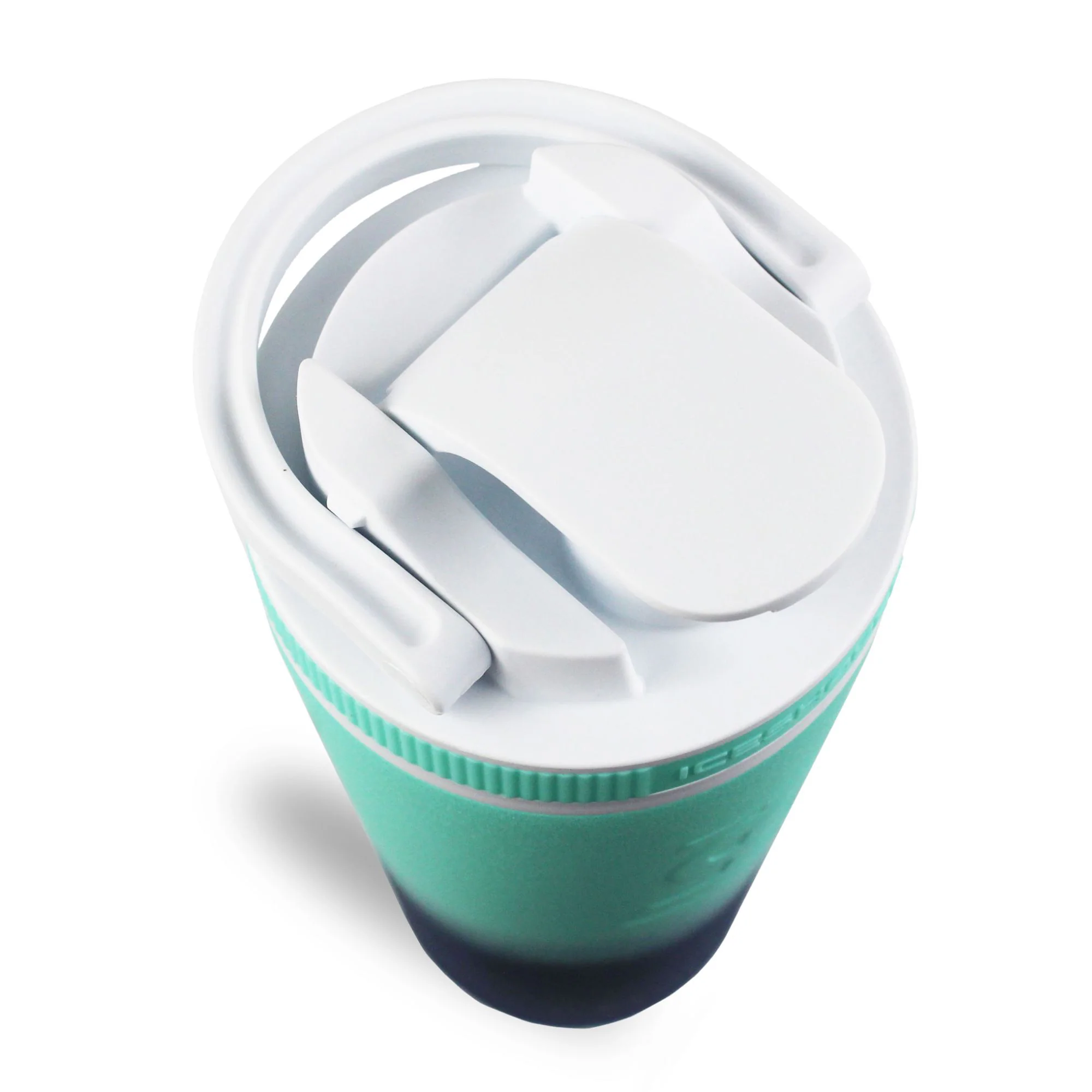 26oz Ice Shaker - Navy Mint Ombre - Image 5