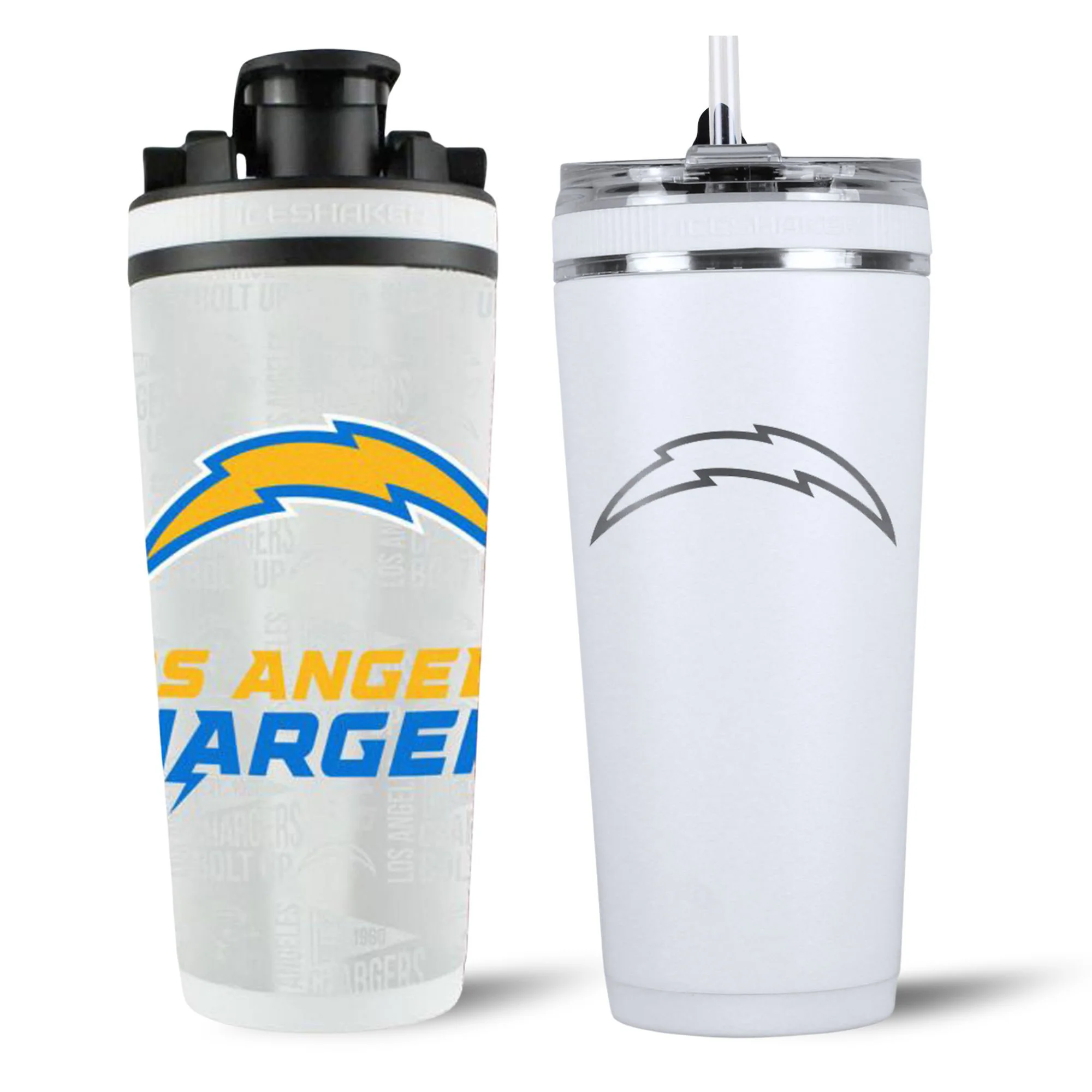 Los Angeles Chargers 4D Shaker & Flex Bottle Bundle - Image 2