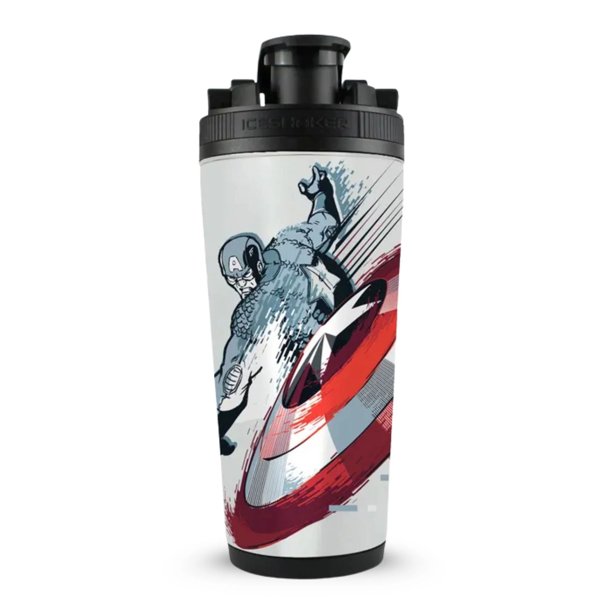Marvel Captain America Shield Throw 4D Ice Shaker - Image 2