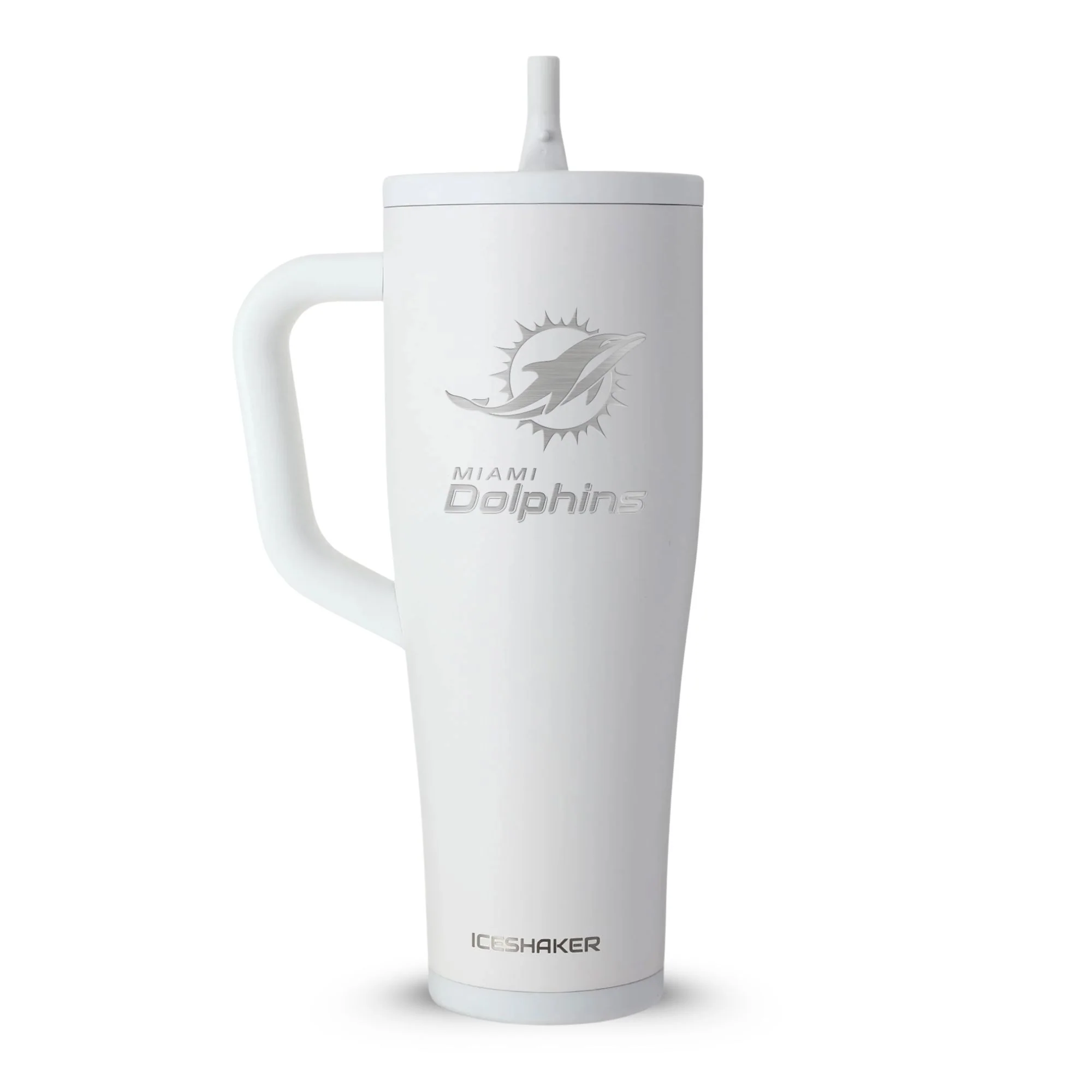 Official Miami Dolphins NFL Team Logo 40oz Legend Ice Shaker