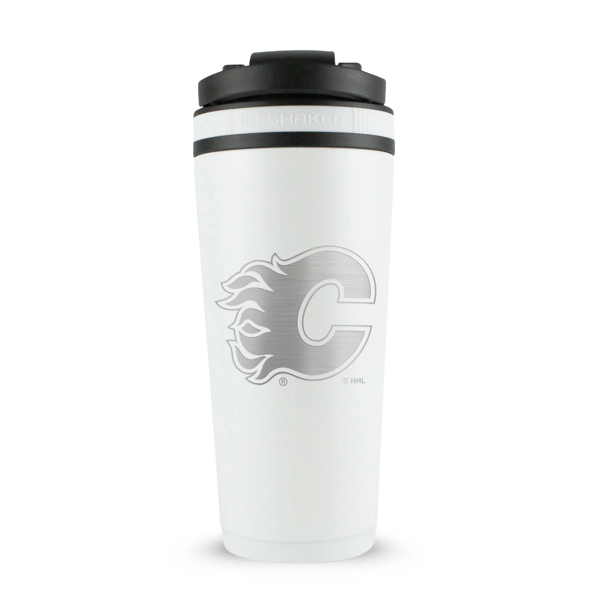 Officially Licensed Calgary Flames 26oz Ice Shaker - Image 2