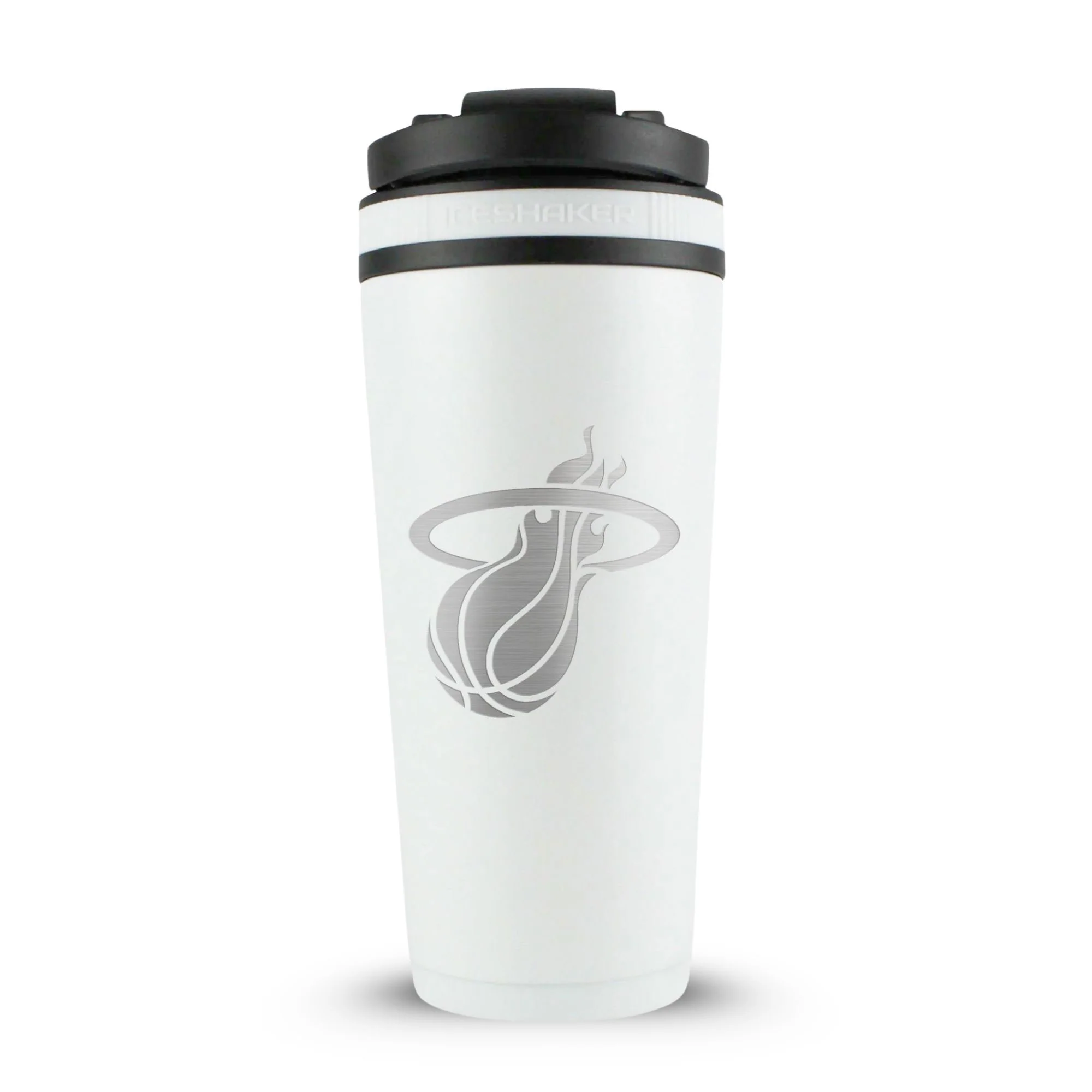 Officially Licensed Miami Heat 26oz Ice Shaker - Image 8