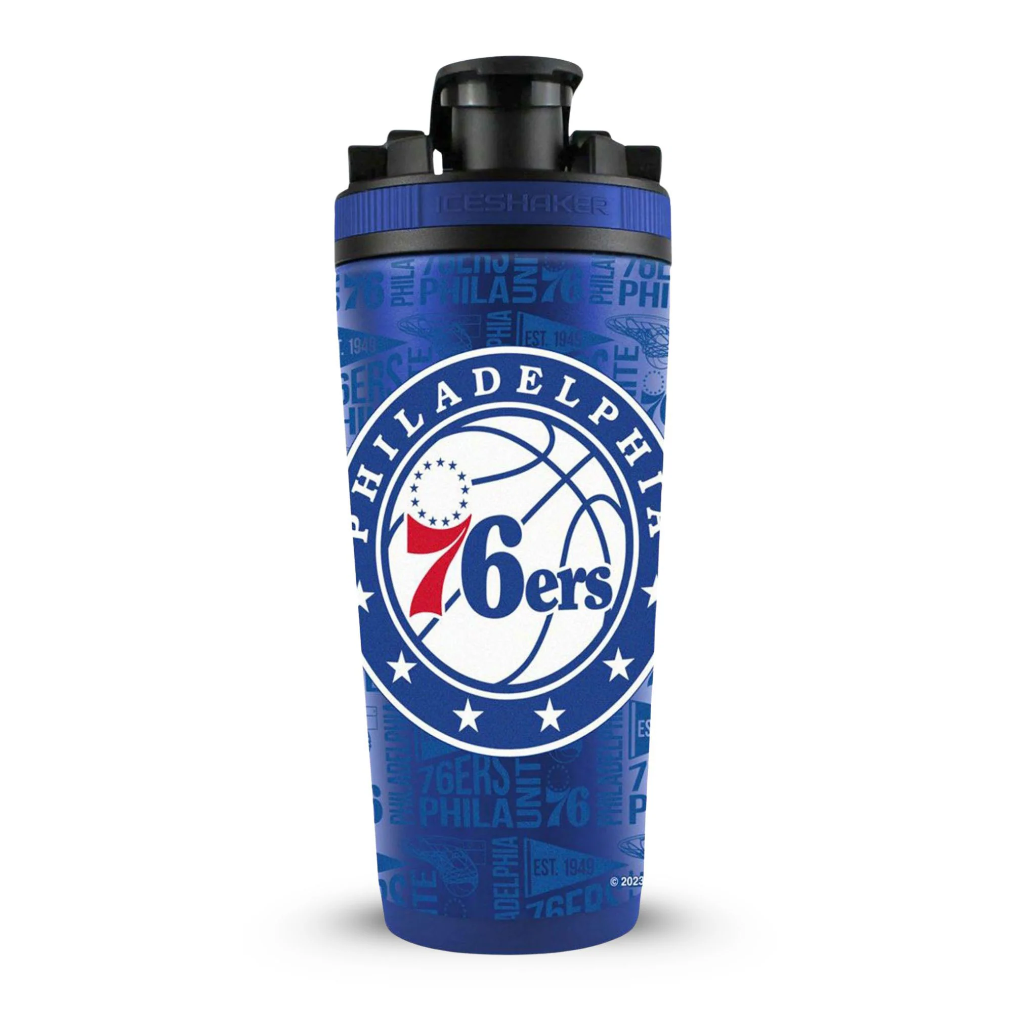 Officially Licensed Philadelphia 76ers 4D Ice Shaker - Image 2