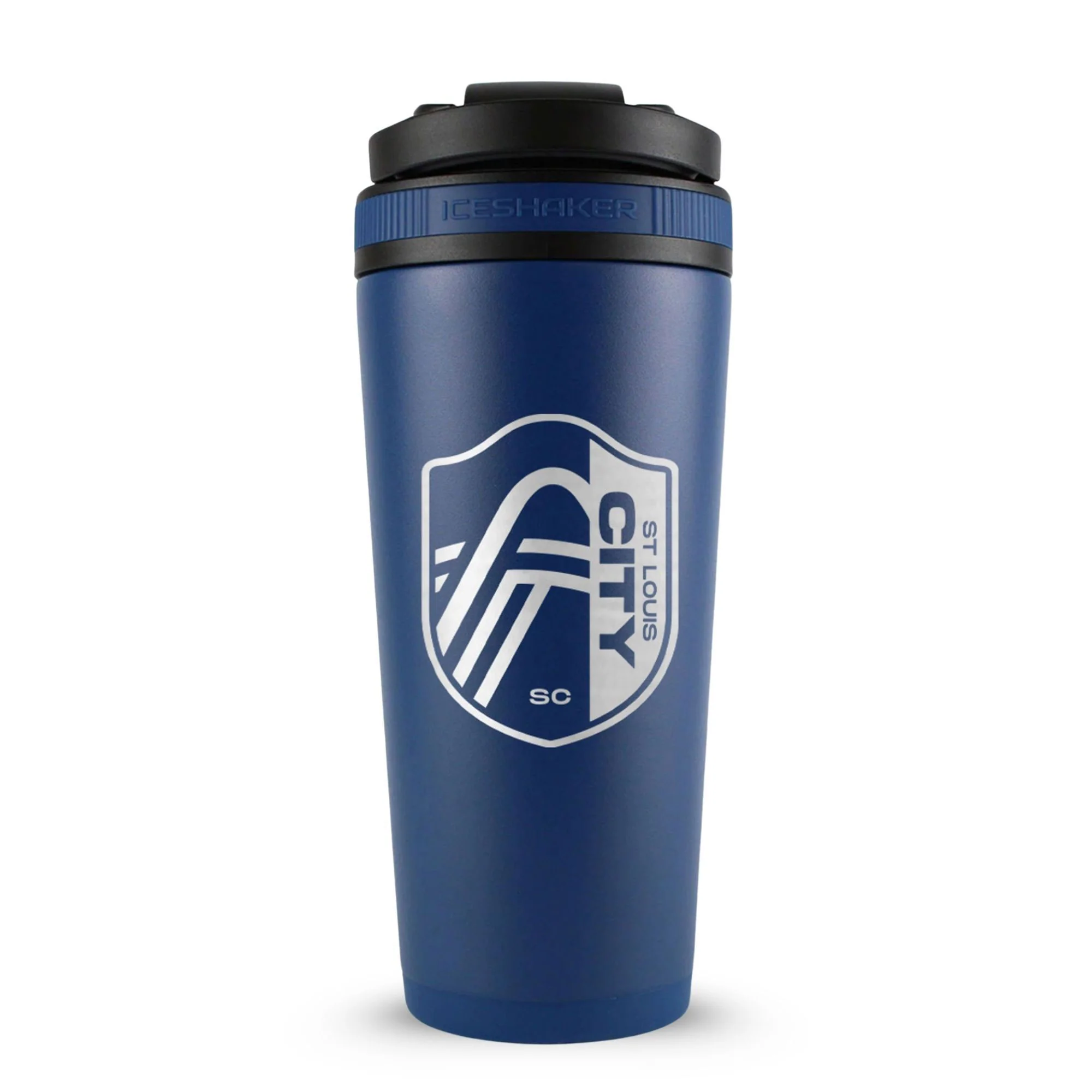 Officially Licensed St. Louis SC 26oz Ice Shaker - Navy