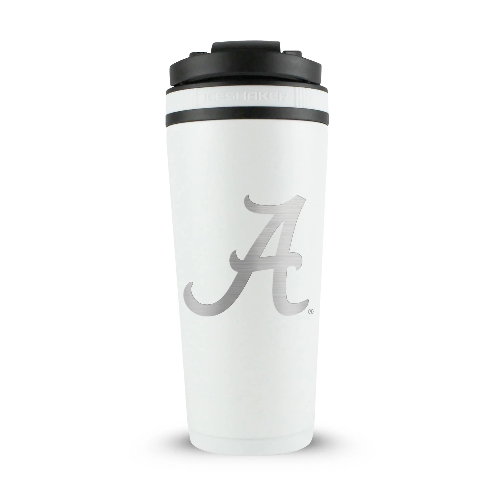 Officially Licensed University of Alabama 26oz Ice Shaker - White
