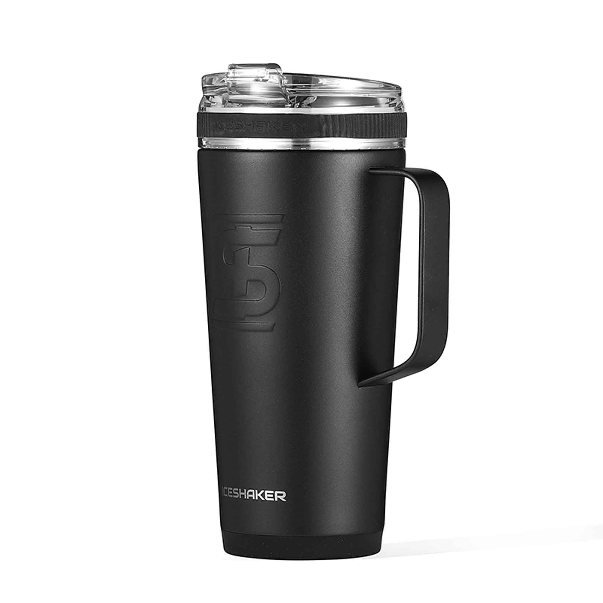26oz Flex Bottle with Handle - Black - Image 2
