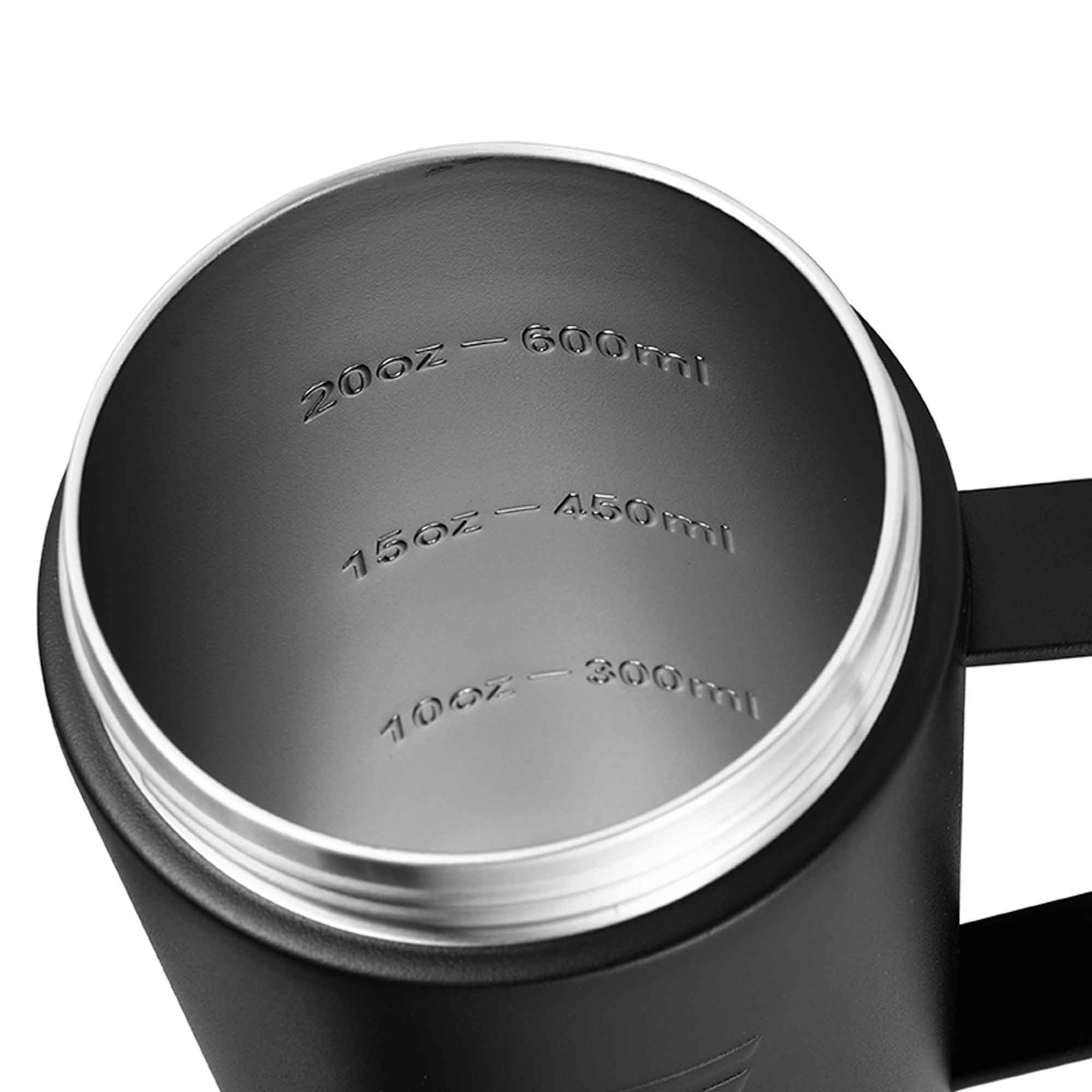26oz Flex Bottle with Handle - Black - Image 3